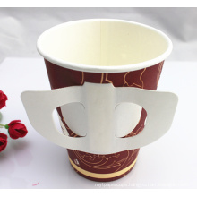 9oz Cheap Single Wall Paper Cup with Handle Made in China